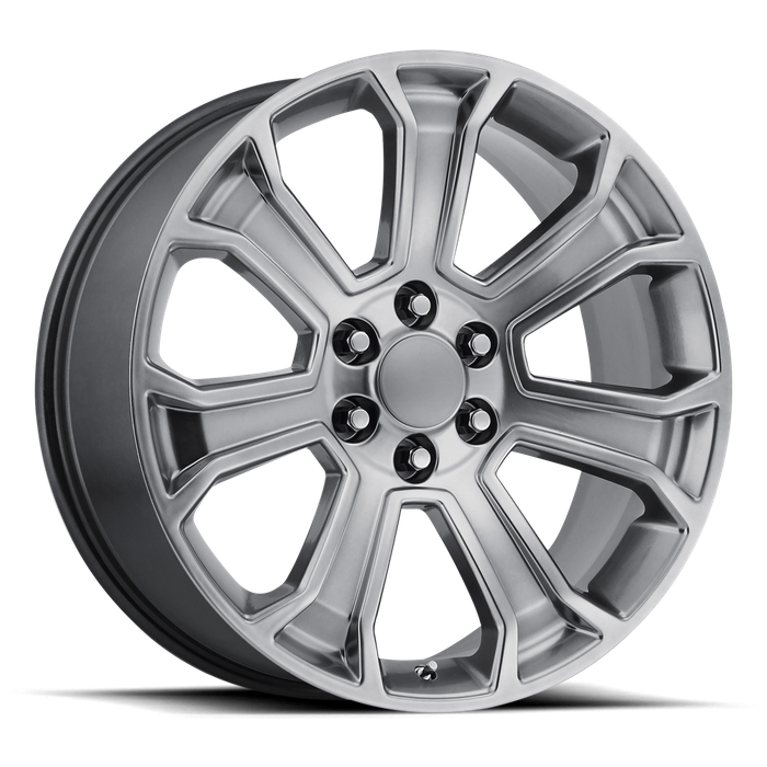 PERFORMANCE REPLICAS PR166 22X9 24 6X139.7/6X5.5 Hyper Silver
