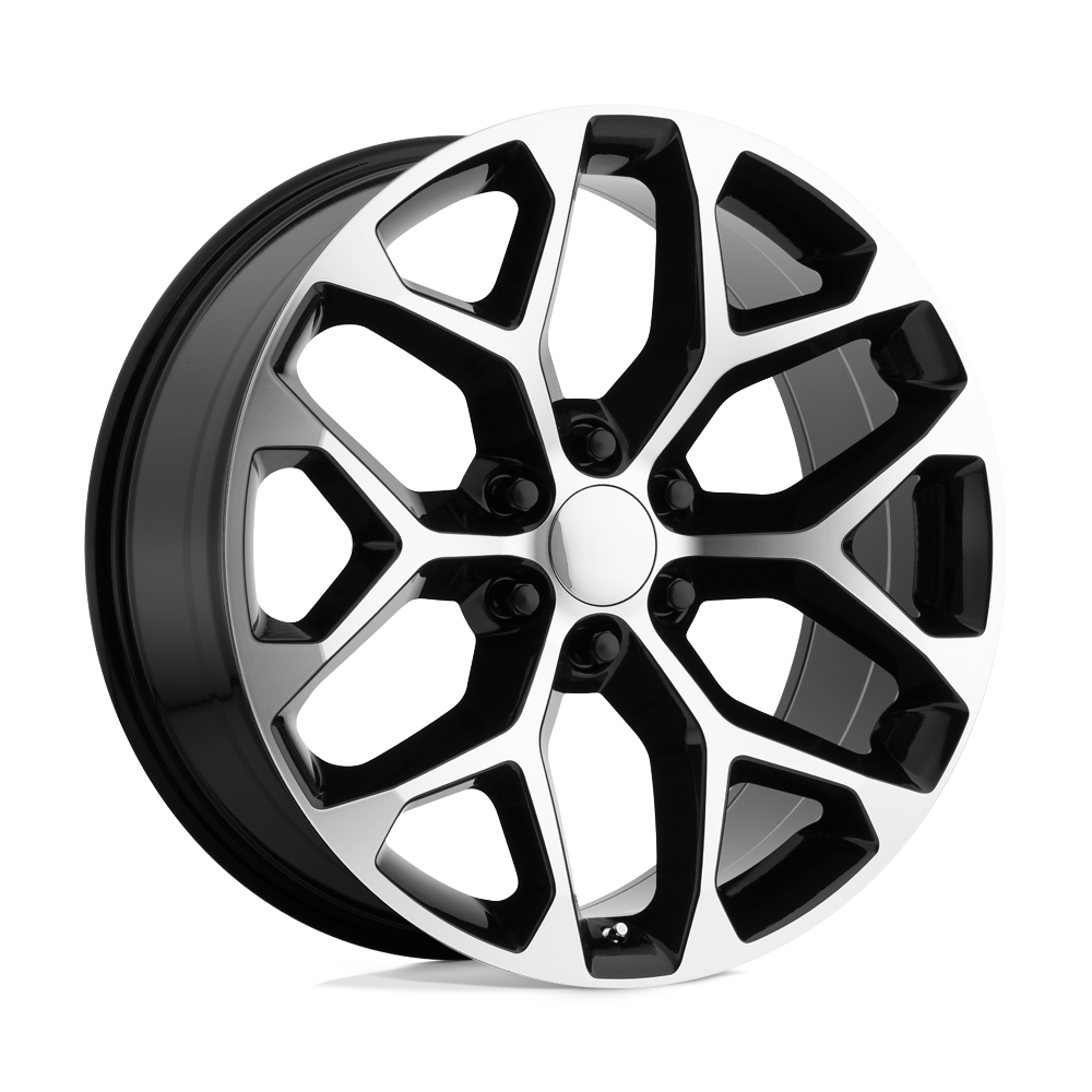 PERFORMANCE REPLICAS PR176 22X9 24 6X139.7/6X5.5 Gloss Black Machined