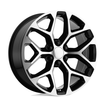 PERFORMANCE REPLICAS PR176 22X9 24 6X139.7/6X5.5 Gloss Black Machined