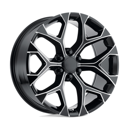 PERFORMANCE REPLICAS PR176 22X9 24 6X139.7/6X5.5 Gloss Black Milled