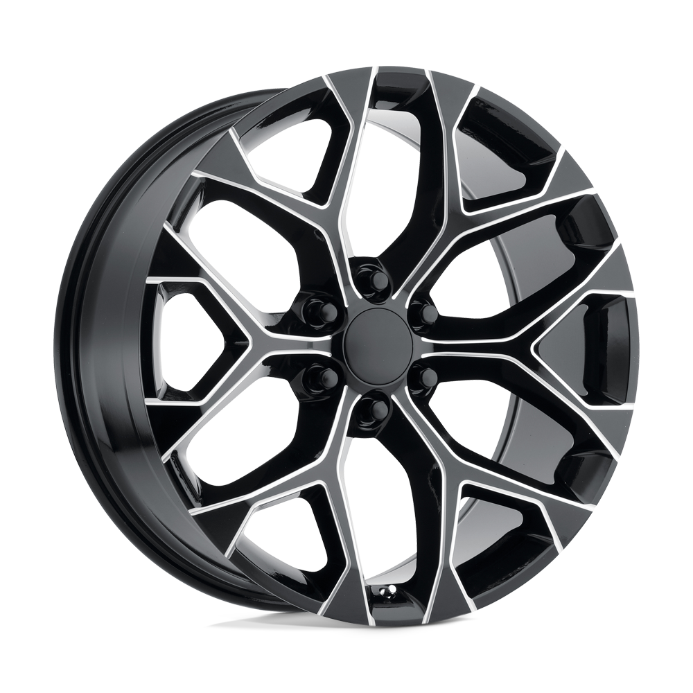PERFORMANCE REPLICAS PR176 26X10 24 6X139.7/6X5.5 Gloss Black Milled