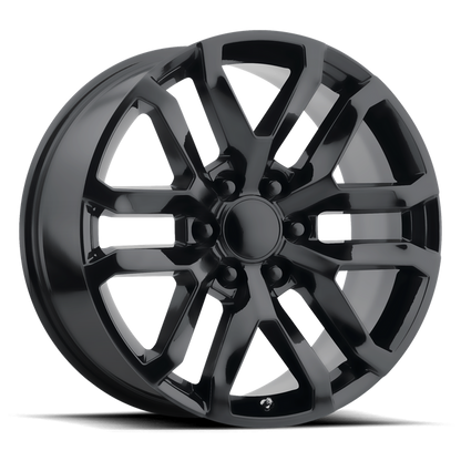 PERFORMANCE REPLICAS PR196 22X9 24 6X139.7/6X5.5 Satin Black