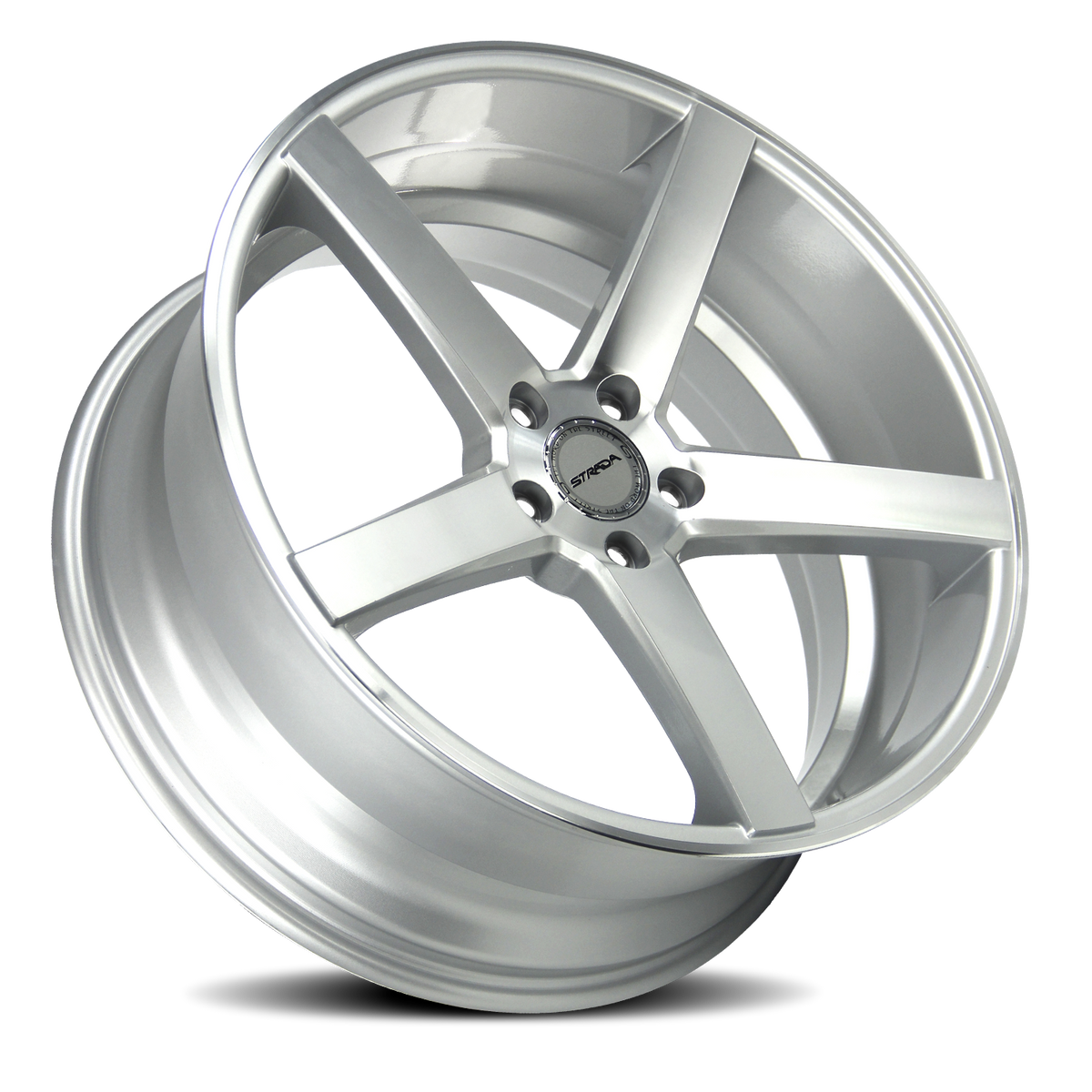 STRADA S35 PERFETTO 18X8 40MM 5X114.3 SILVER MACHINED | S35851440SM