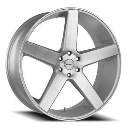 STRADA S35 PERFETTO 26X10 26MM 6X139.7 SILVER MACHINED | S35663926SM