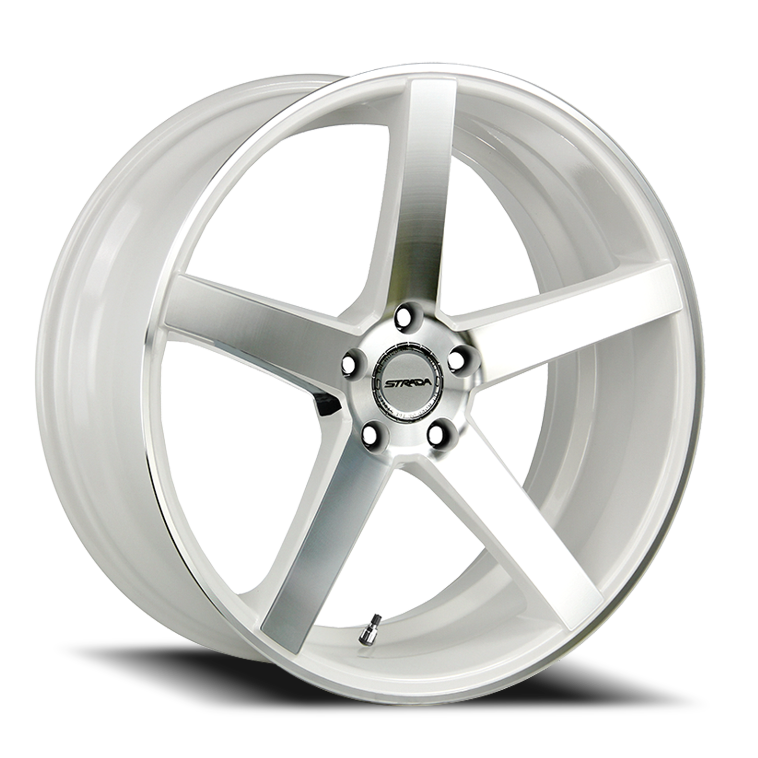 STRADA S35 PERFETTO 20X8.5 35MM 5X120 WHITE MACHINED | S35052035WM