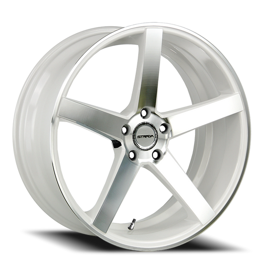 STRADA S35 PERFETTO 20X8.5 35MM 5X120 WHITE MACHINED | S35052035WM