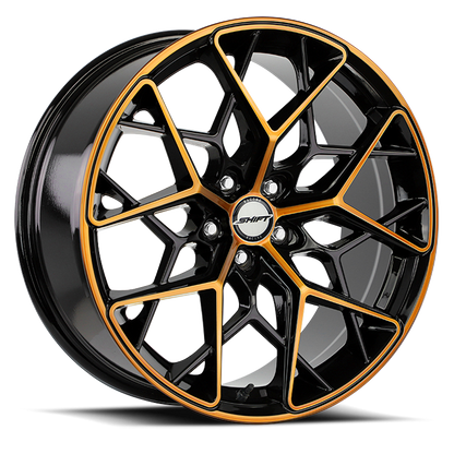 SHIFT H35 PISTON 18X8.5 35MM 5X108 BLACK MACHINED BRONZE | H35850835BMBZ