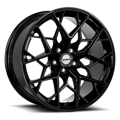 SHIFT H35 PISTON 20X8.5 32MM 5X112 ALL GLOSS BLACK | H35051232GB
