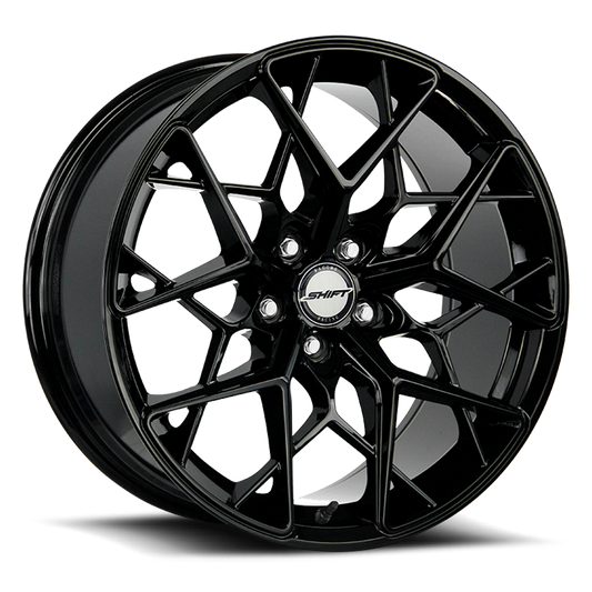 SHIFT H35 PISTON 18X8.5 32MM 5X112 ALL GLOSS BLACK | H35851232GB