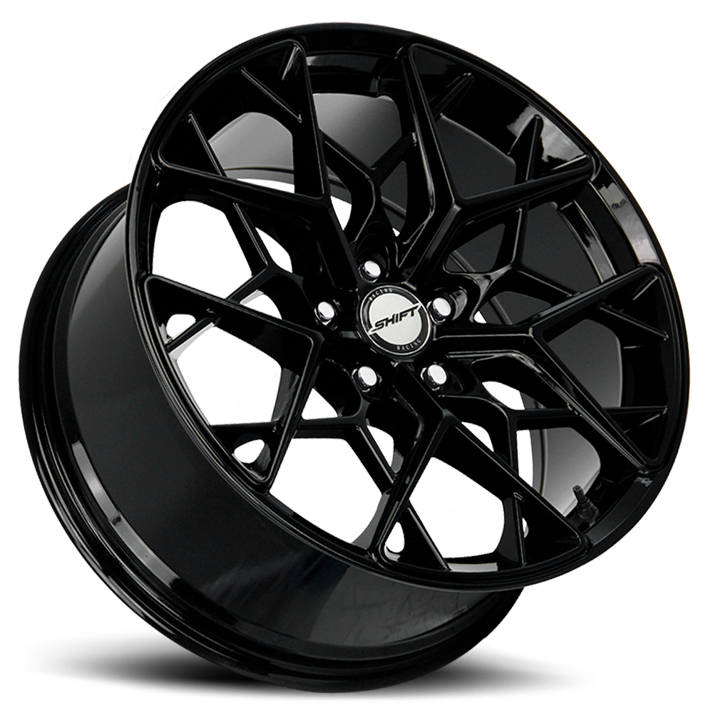 SHIFT H35 PISTON 20X8.5 35MM 5X120 ALL GLOSS BLACK | H35052035GB