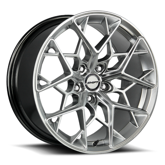 SHIFT H35 PISTON 20X8.5 35MM 5X100 PLATINUM SILVER | H35050035PS
