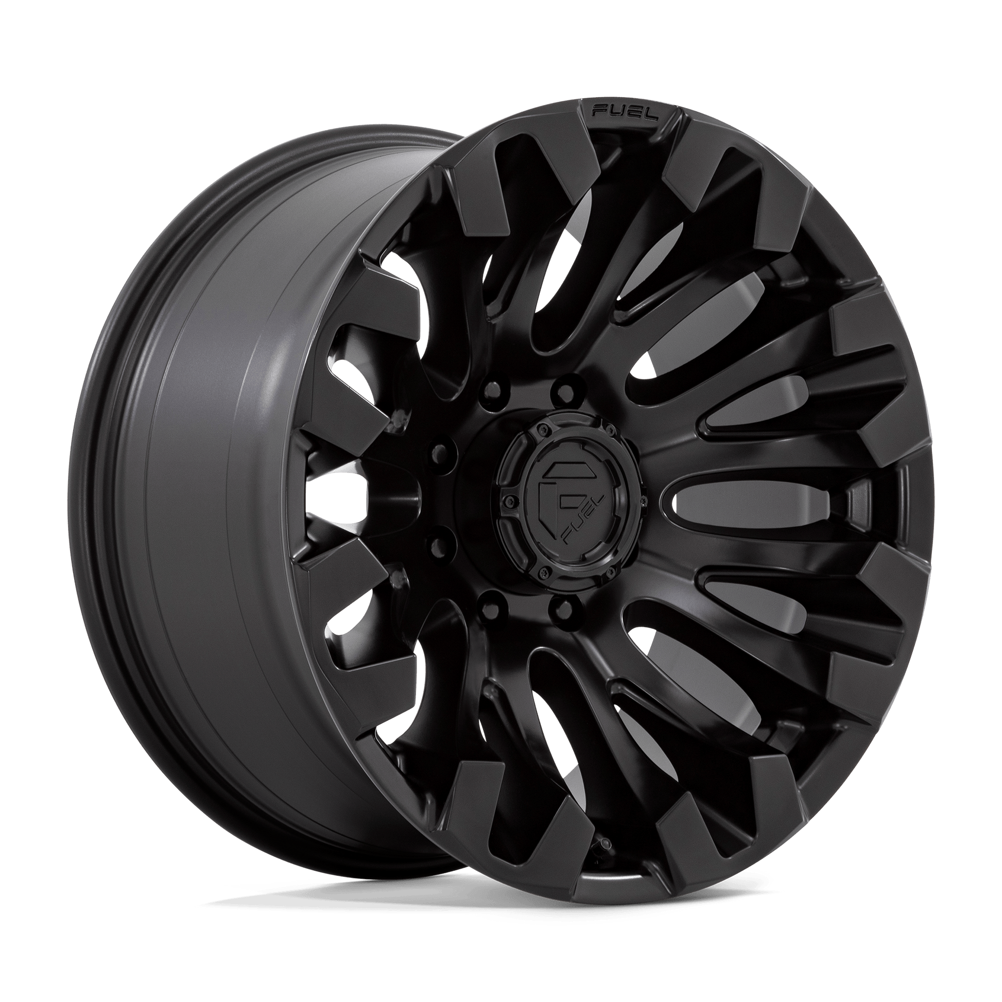 FUEL 1PC D831 QUAKE 20X10 -18 8X165.1 BLACKOUT