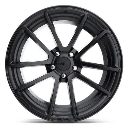Rotiform 1PC R122 SPF 18X8.5 45 5X112 MATTE BLACK