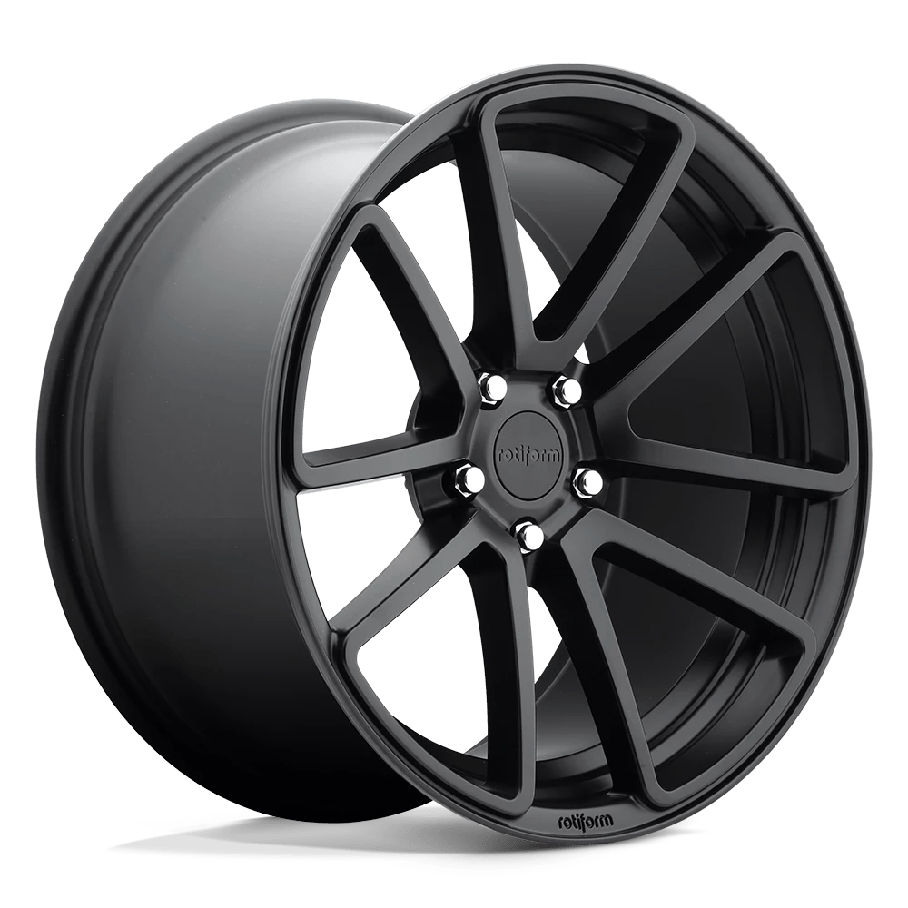 Rotiform 1PC R122 SPF 18X8.5 45 5X112 MATTE BLACK