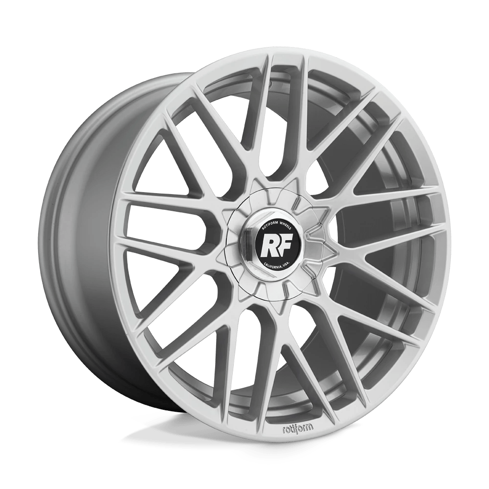 Rotiform 1PC R140 RSE 19X10 35 5X100/5X112/5X100/112 GLOSS SILVER