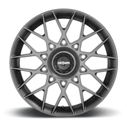 Rotiform 1PC R166 BLQ-C 19X8.5 35 BLANK/BLANK Anthracite