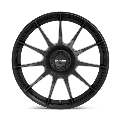 Rotiform 1PC R168 DTM 19X8.5 35 BLANK/BLANK Satin Black