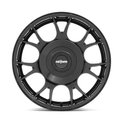 Rotiform 1PC R187 TUF-R 18X9.5 20 BLANK/BLANK Gloss Black