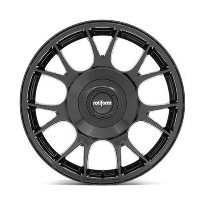 Rotiform 1PC R187 TUF-R 19X8.5 20 BLANK/BLANK Gloss Black