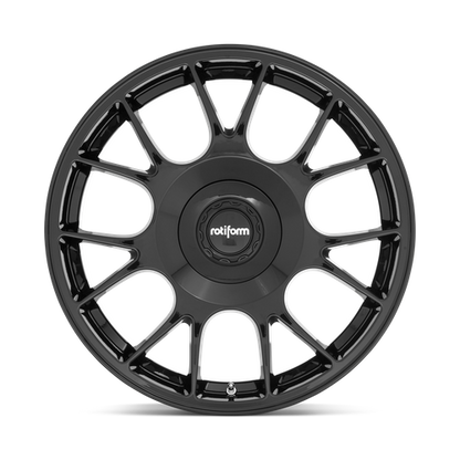 Rotiform 1PC R187 TUF-R 20X10.5 40 5X108/5X120/5X4.25/120 Gloss Black