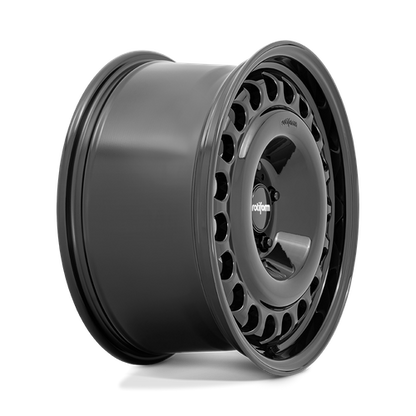 Rotiform 1PC R191 STL 18X9 25 5X130/5X130 Gloss Black