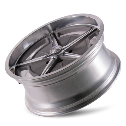 RIDLER 605 18X9.5 0 5x120.65 MACHINED SPOKES & LIP