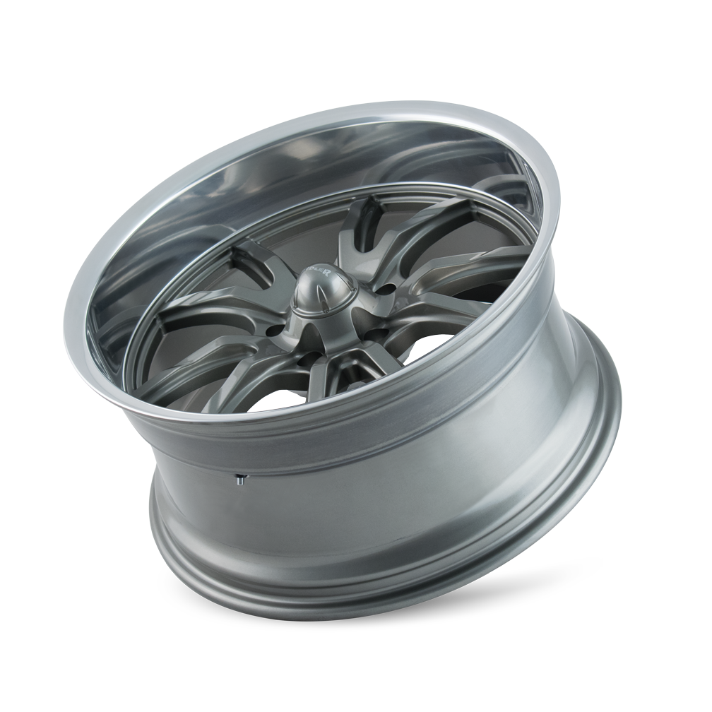 RIDLER 650 650 20X10 0 5x120.65 GREY/POLISHED LIP