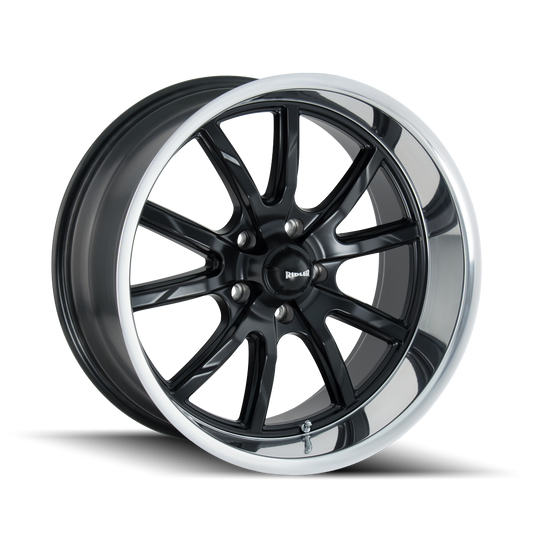 RIDLER 650 650 20X8.5 0 5x127 MATTE BLACK/POLISHED LIP