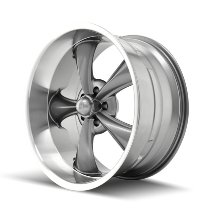 RIDLER 695 695 17X8 0 5x114.3 GREY W/MACHINED LIP