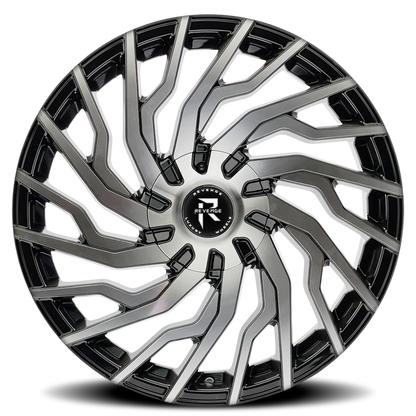 REVENGE LUXURY RL-101 26X10 25 6X135/6X139.7 BLACK MACHINED