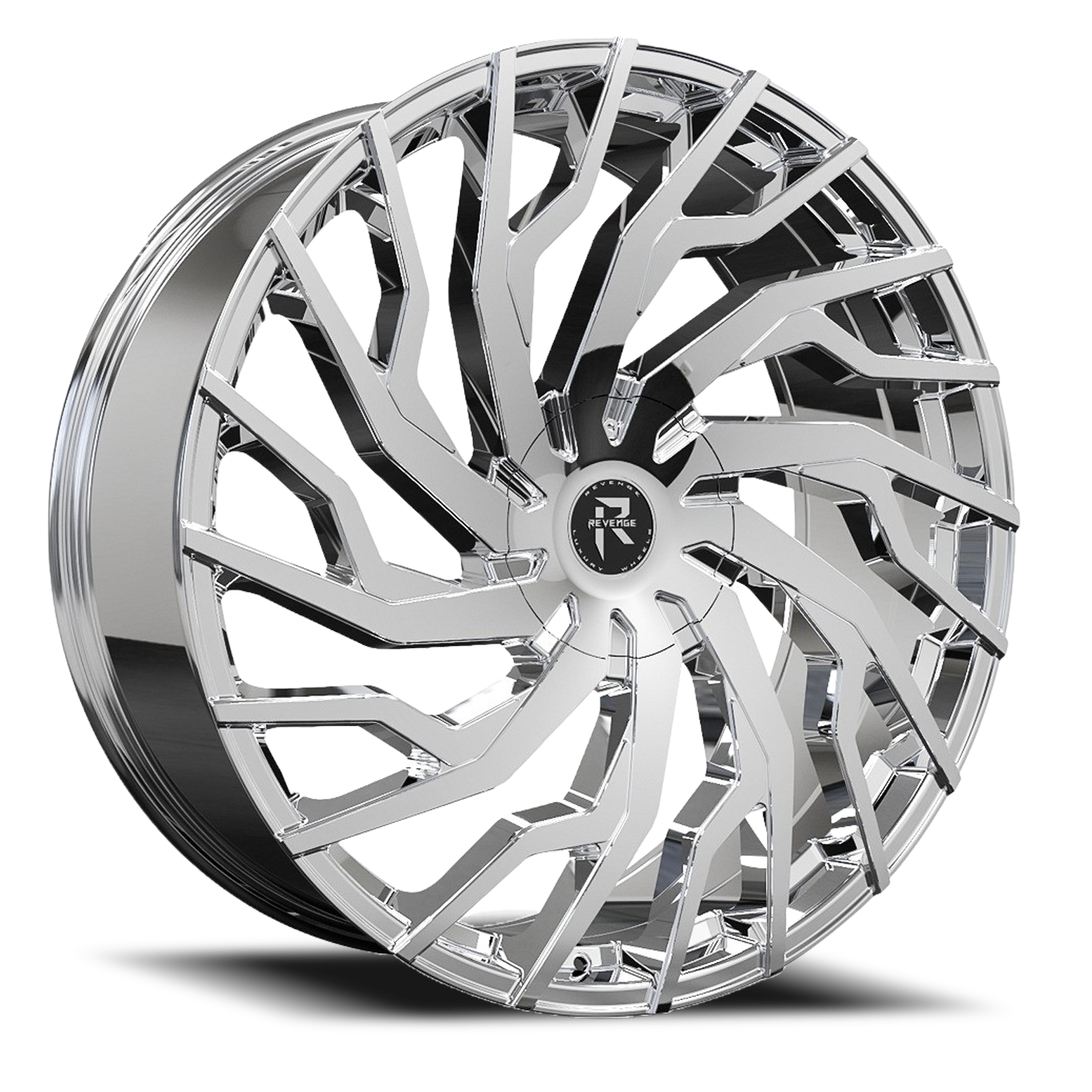 REVENGE LUXURY RL-101 20X8.5 35 5X112/5X114.3 CHROME