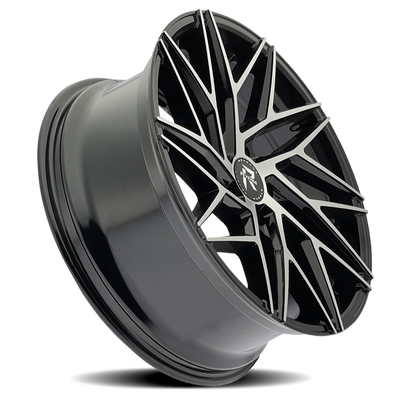 REVENGE LUXURY RL-102 22X9 35 5X112 BLACK MACHINED