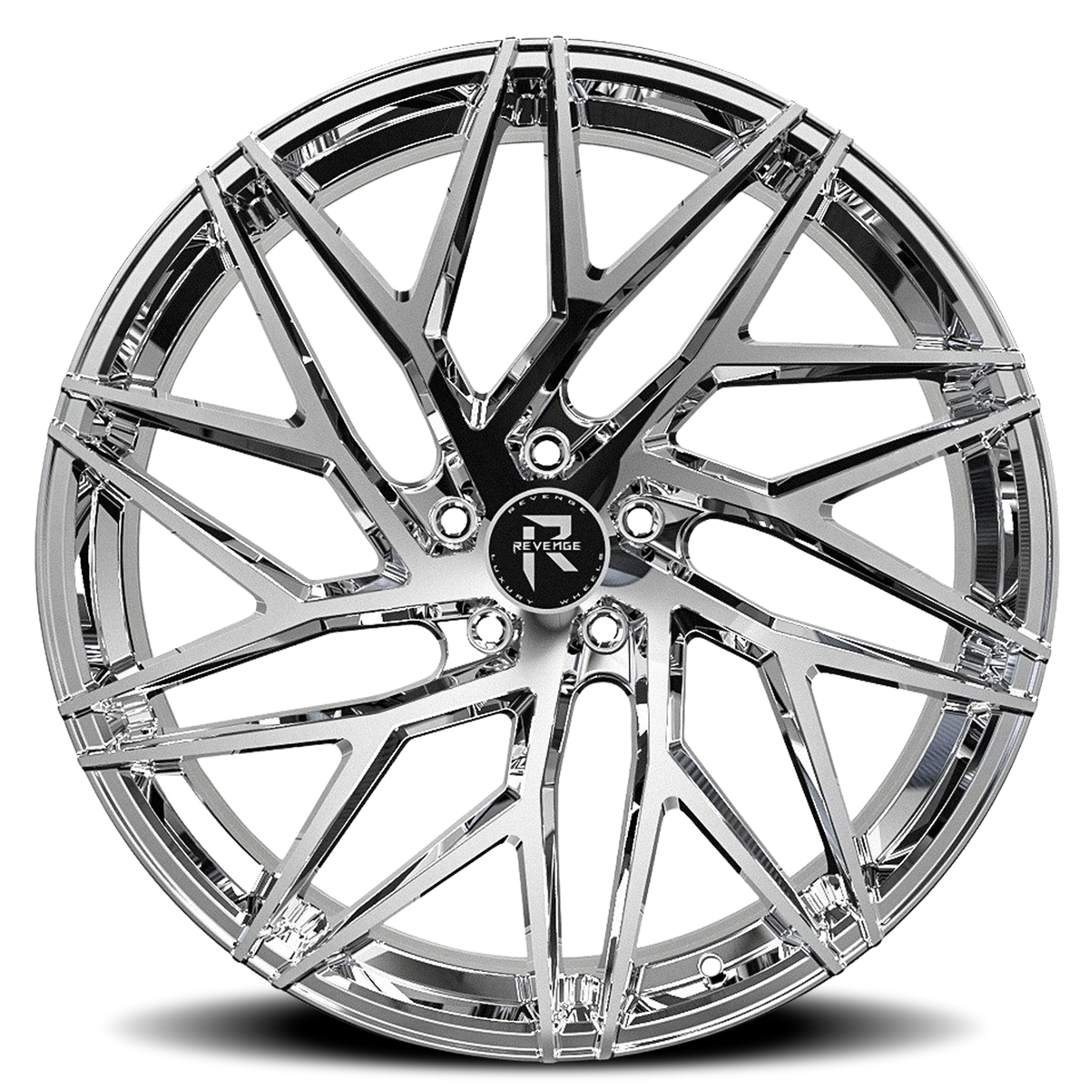 REVENGE LUXURY RL-102 22X9 20 5X115 CHROME