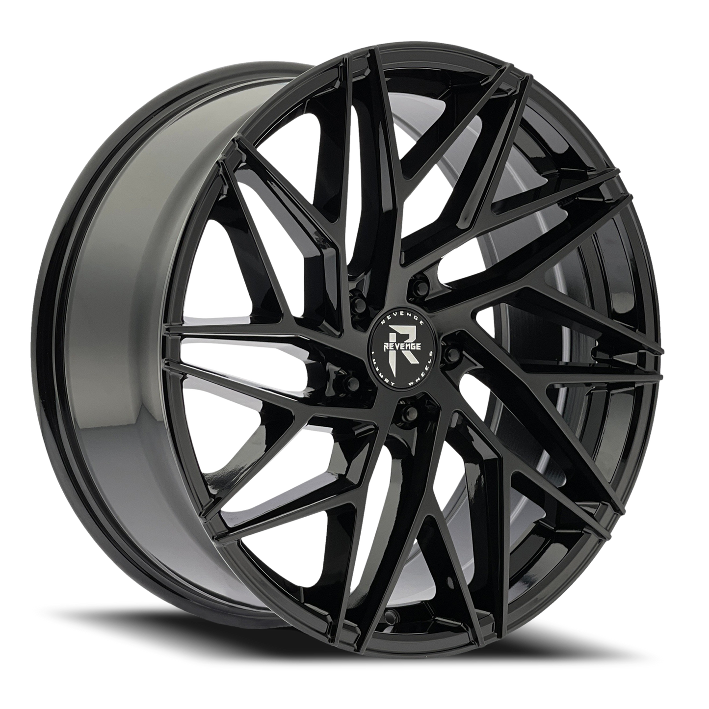 REVENGE LUXURY RL-102 20X8.5 35 5X120 GLOSS BLACK