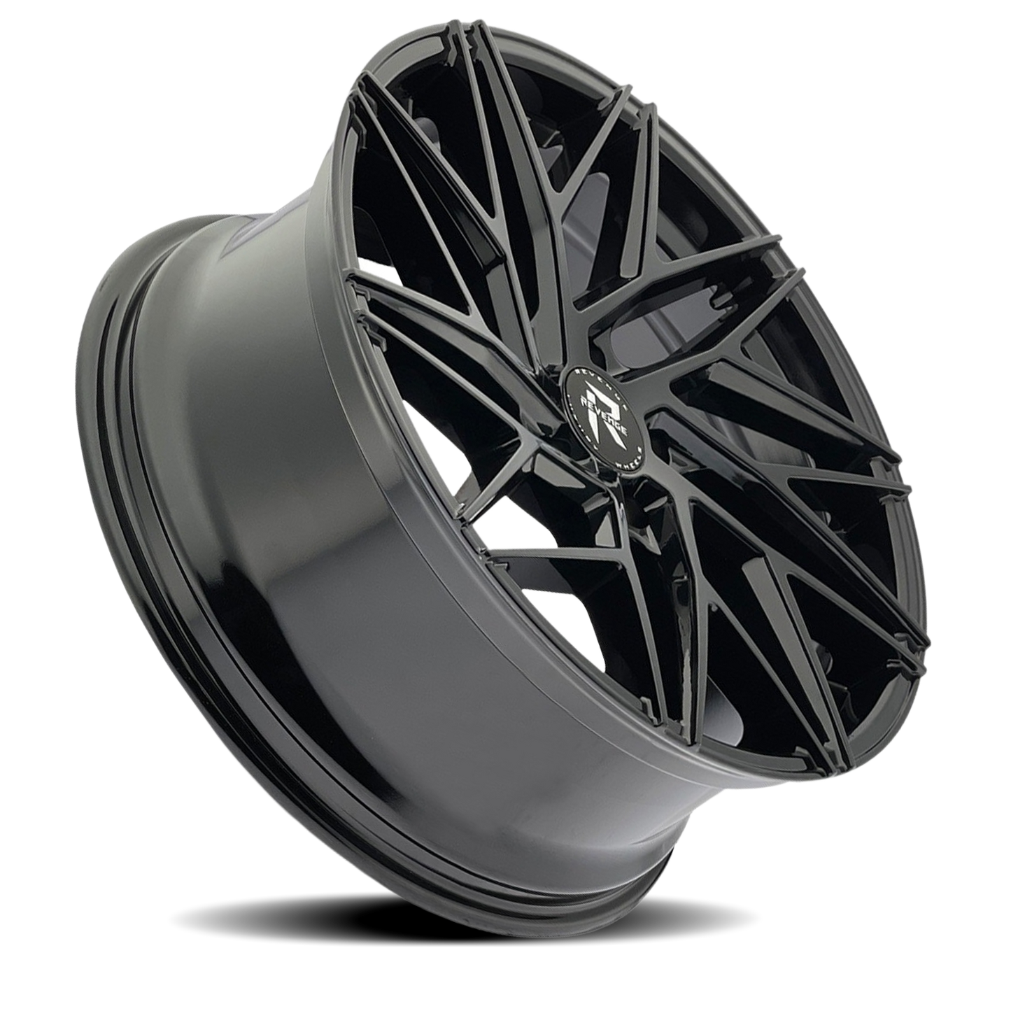 REVENGE LUXURY RL-102 22X9 35 5X114.3 GLOSS BLACK