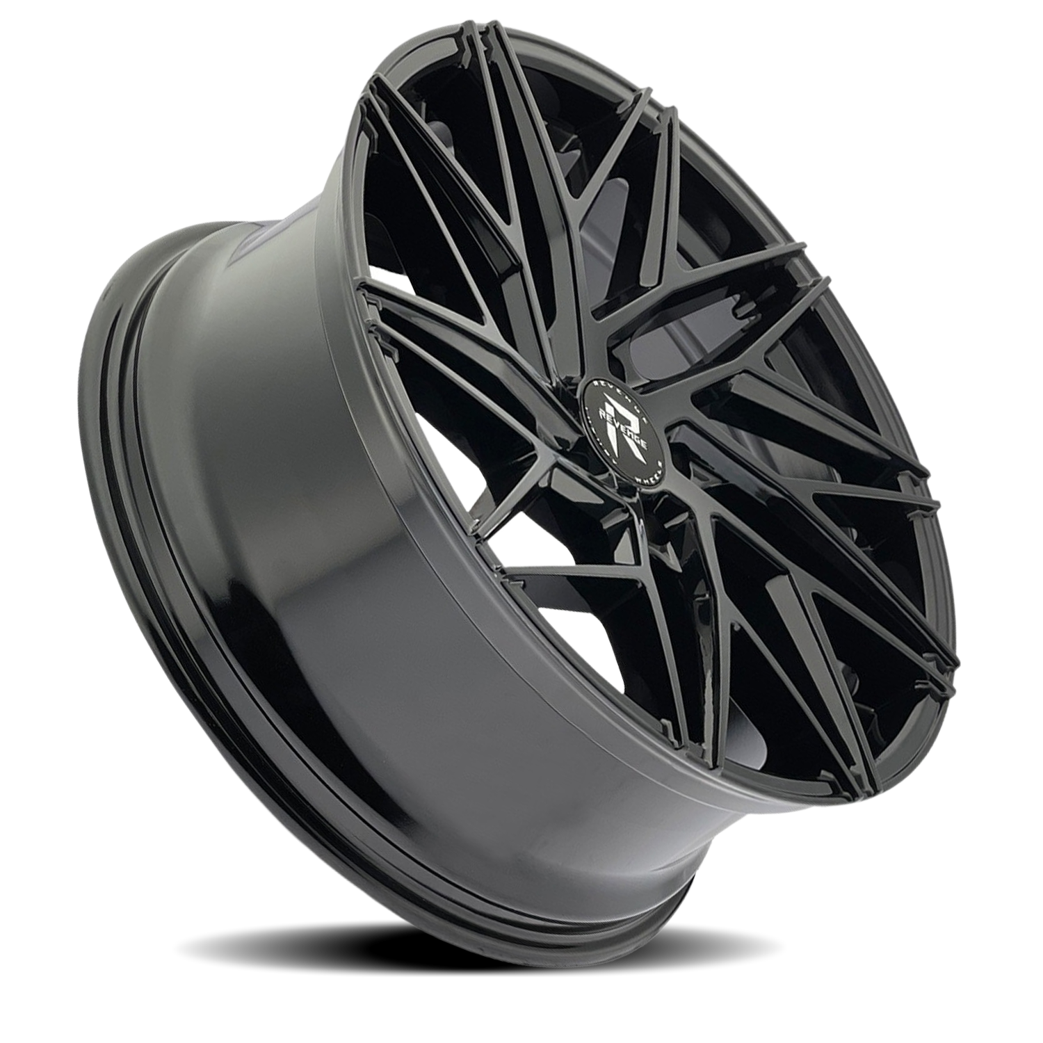 REVENGE LUXURY RL-102 22X9 35 5X114.3 GLOSS BLACK