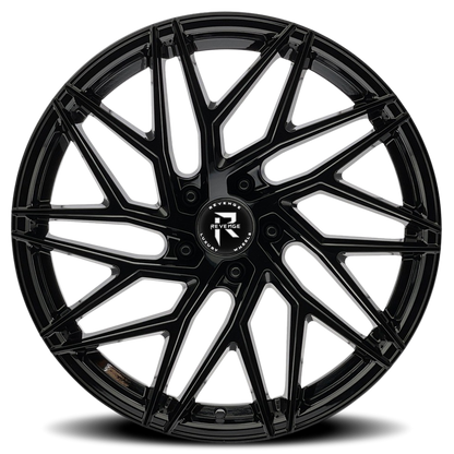 REVENGE LUXURY RL-102 20X8.5 35 5X120 GLOSS BLACK