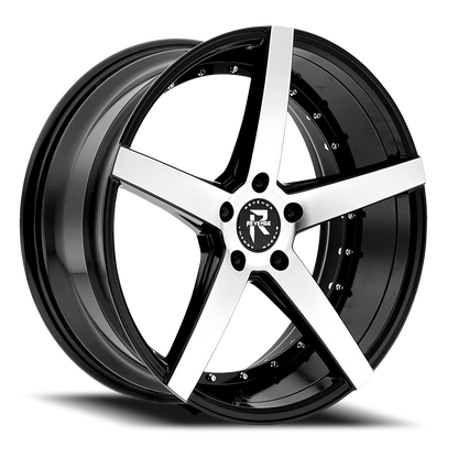 REVENGE LUXURY RL-103 20X8.5 35 5X120 BLACK MACHINED