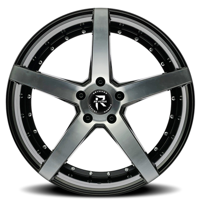 REVENGE LUXURY RL-103 20X8.5 35 5X120 BLACK MACHINED