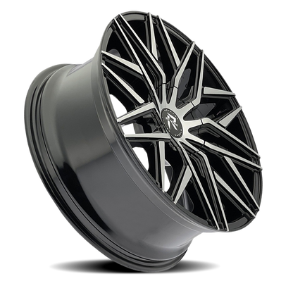 REVENGE LUXURY RL-104 22X8.5 35 5X112/5X114.3 BLACK MACHINED