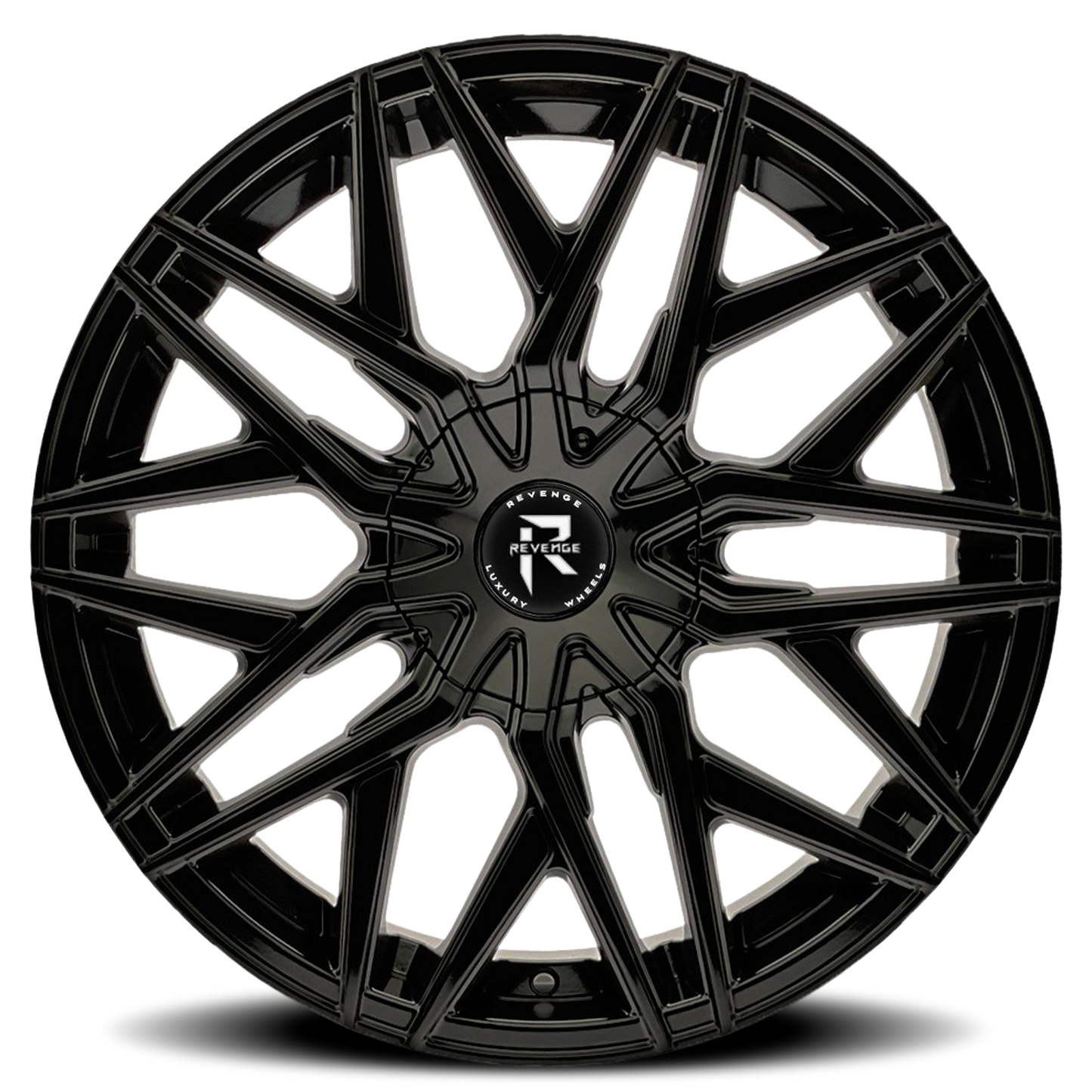REVENGE LUXURY RL-104 18X8 35 5X120/5X114.3 GLOSS BLACK