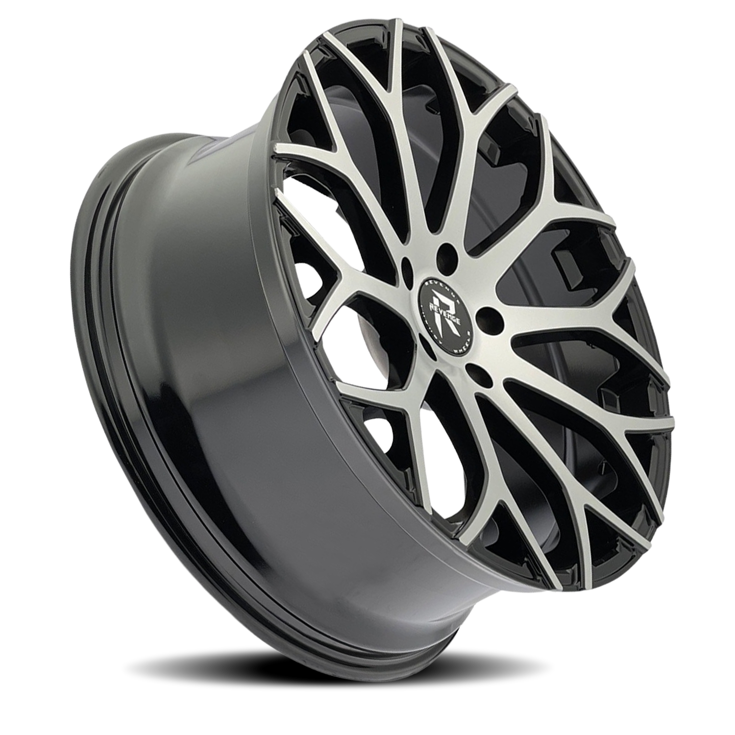 REVENGE LUXURY RL-105 20X9 20 5X115 BLACK MACHINED
