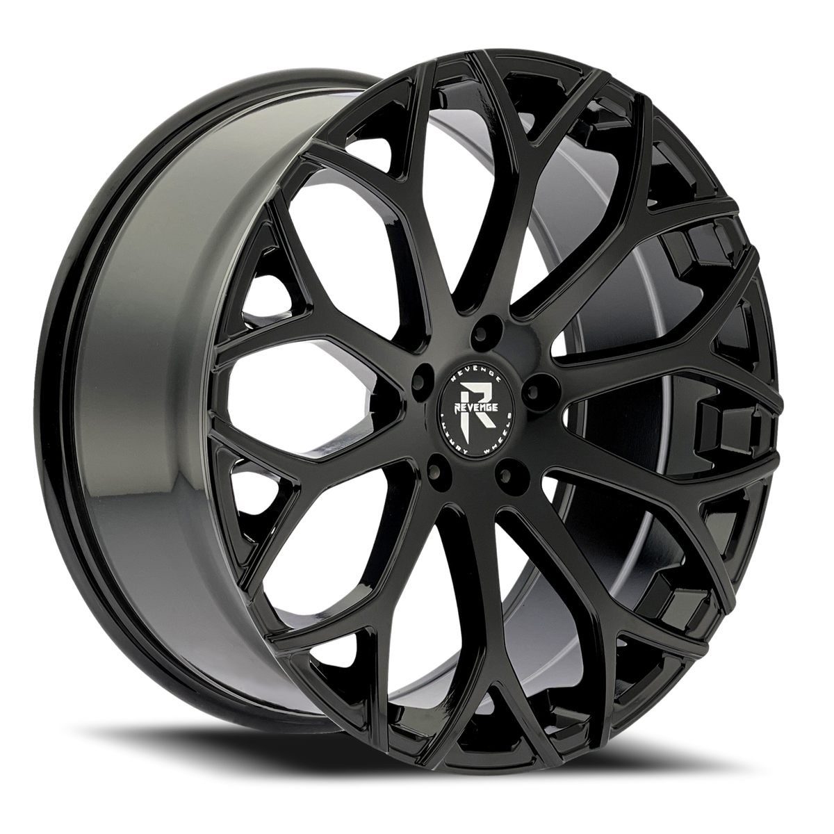 REVENGE LUXURY RL-105 20X9 35 5X120 GLOSS BLACK