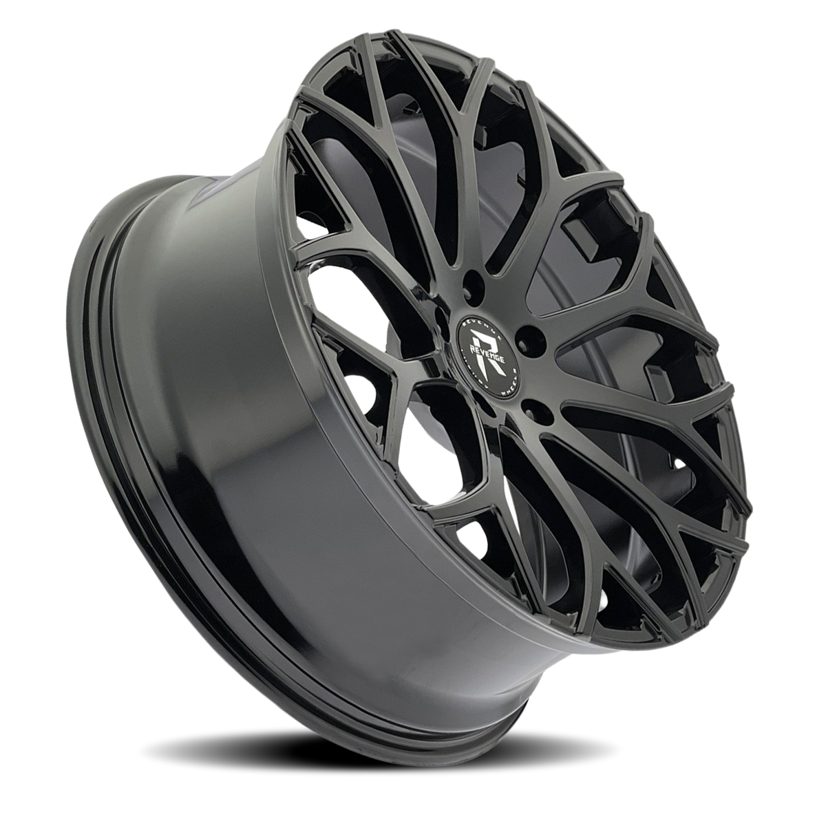 REVENGE LUXURY RL-105 22X9 35 5X114.3 GLOSS BLACK