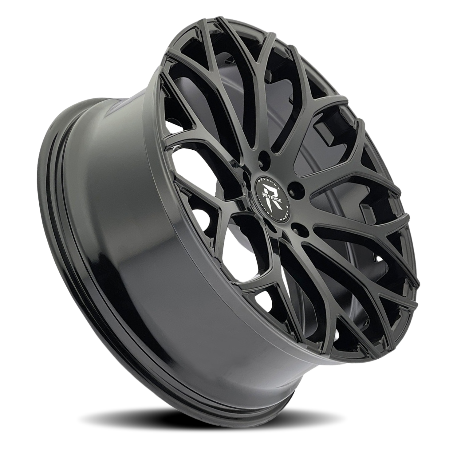 REVENGE LUXURY RL-105 18X8 35 5X114.3 GLOSS BLACK