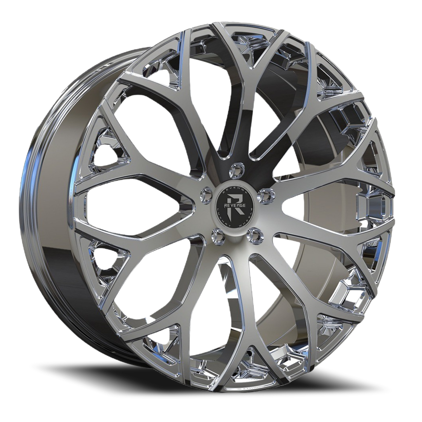 REVENGE LUXURY RL-105 18X8 35 5X114.3 CHROME
