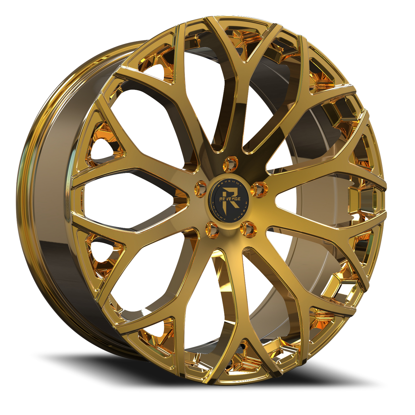 REVENGE LUXURY RL-105 22X9 35 5X112 GOLD