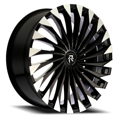 REVENGE LUXURY RL-106 26X10 15 5X127/5X139.7 BLACK MACHINED