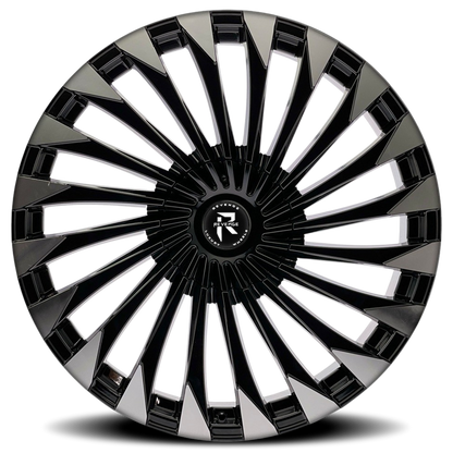 REVENGE LUXURY RL-106 20X8.5 35 5X120/5X114.3 BLACK MACHINED