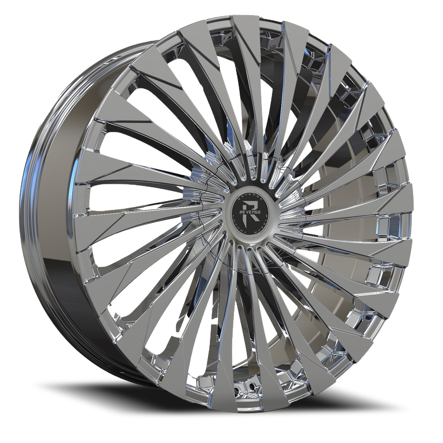 REVENGE LUXURY RL-106 24X9 15 5X115/5X120 CHROME